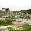 Processional road, and stoa leading to harbour and North Agora, Miletus